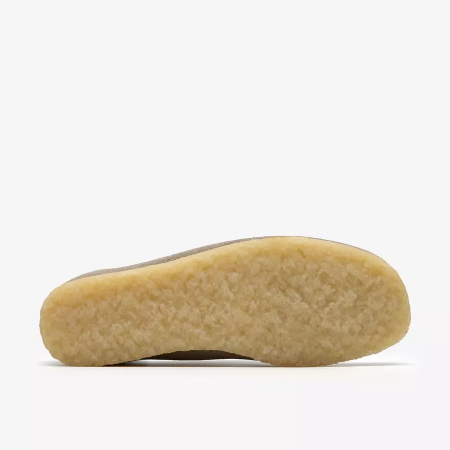 Wallabee voor dames in lichtgrijs suède Wallabee voor dames in lichtgrijs suède