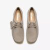 Wallabee voor dames in lichtgrijs suède Wallabee voor dames in lichtgrijs suède