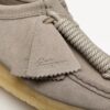 Wallabee voor dames in lichtgrijs suède Wallabee voor dames in lichtgrijs suède