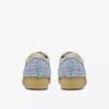 Wallabee voor dames met blauw geruit gingham-patroon Wallabee voor dames met blauw geruit gingham-patroon