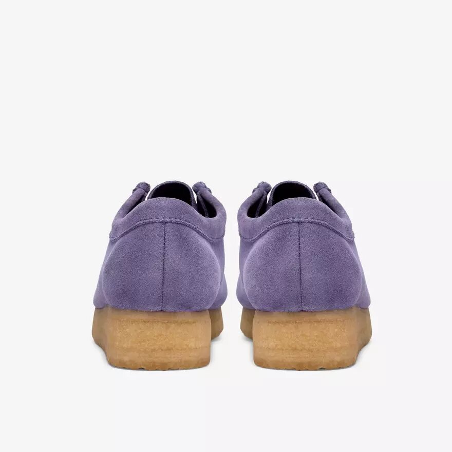 Wallabee voor dames: paarse Wallabees met opvallende details Wallabee voor dames: paarse Wallabees met opvallende details
