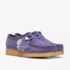Wallabee voor dames: paarse Wallabees met opvallende details Wallabee voor dames: paarse Wallabees met opvallende details