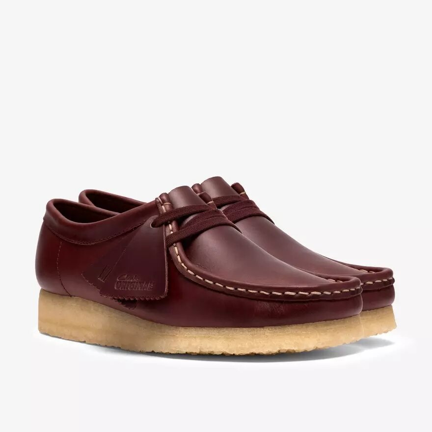 Wallabee voor dames van British Tan-leer Wallabee voor dames van British Tan-leer