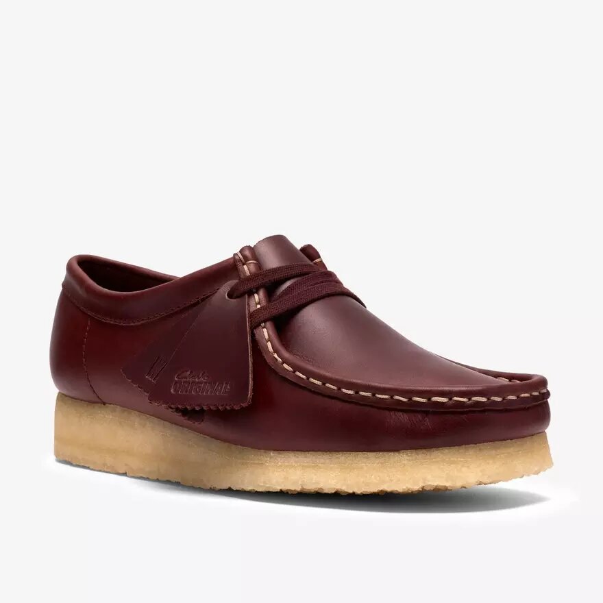 Wallabee voor dames van British Tan-leer Wallabee voor dames van British Tan-leer