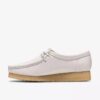 Wallabee voor dames, wit generfd leer Wallabee voor dames, wit generfd leer