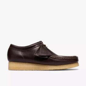 Wallabee voor heren, donkerbruin leer Wallabee voor heren, donkerbruin leer