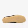 Wallabee voor heren, donkerbruin leer