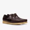 Wallabee voor heren, donkerbruin leer