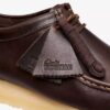 Wallabee voor heren, donkerbruin leer