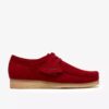 Wallabee voor heren in dieprood suède Wallabee voor heren in dieprood suède