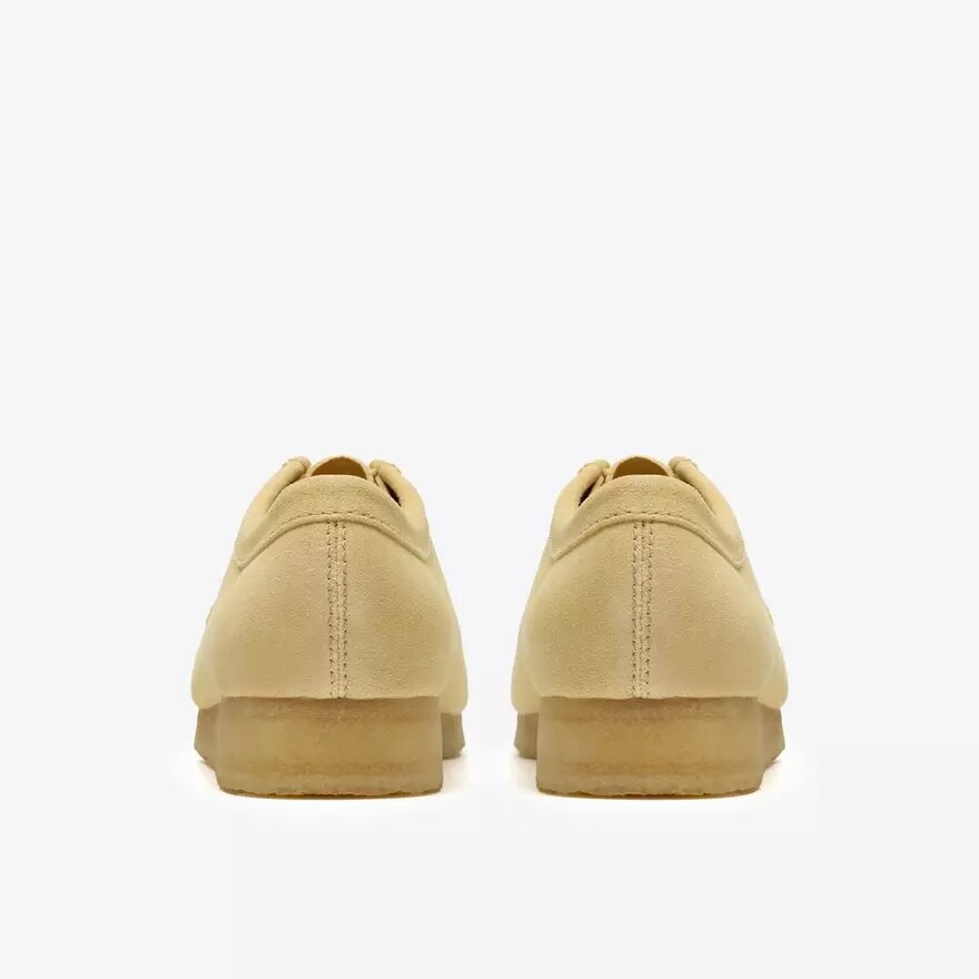 Wallabee voor heren in lichtgeel suède Wallabees Wallabee voor heren in lichtgeel suède Wallabees