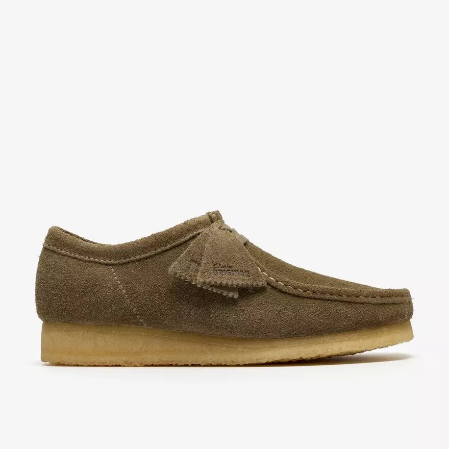Wallabee voor heren in rookgrijs suède Wallabees Wallabee voor heren in rookgrijs suède Wallabees