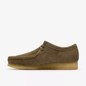 Wallabee voor heren in rookgrijs suède Wallabees