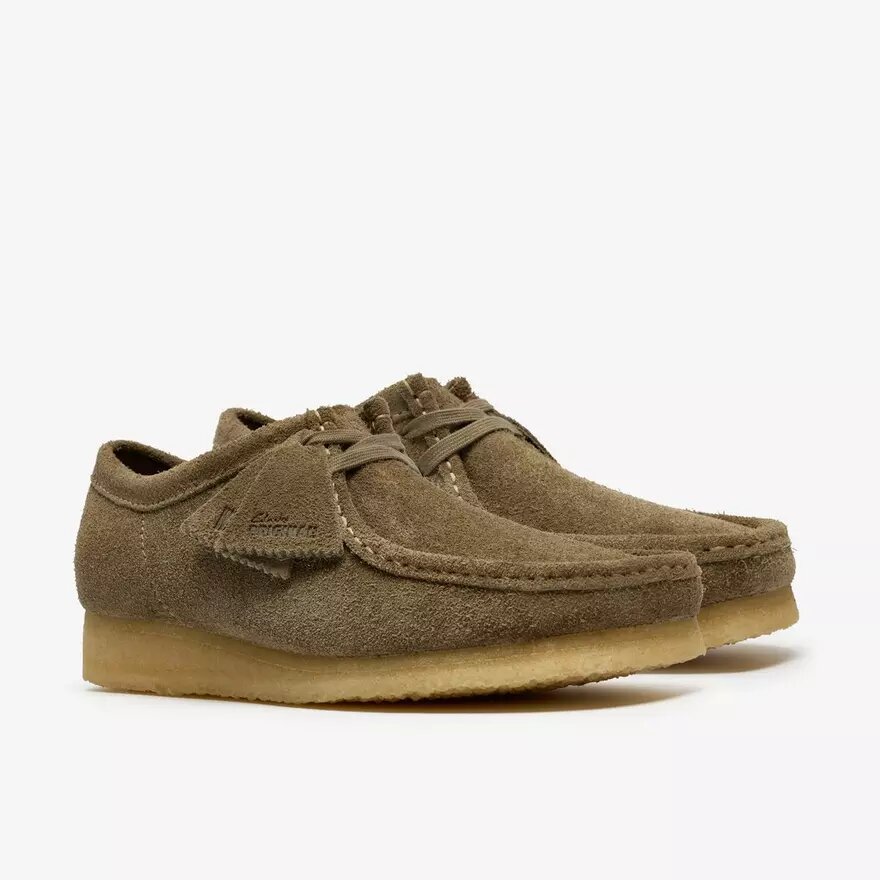 Wallabee voor heren in rookgrijs suède Wallabees Wallabee voor heren in rookgrijs suède Wallabees