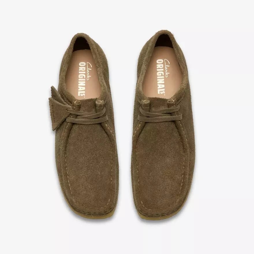 Wallabee voor heren in rookgrijs suède Wallabees Wallabee voor heren in rookgrijs suède Wallabees