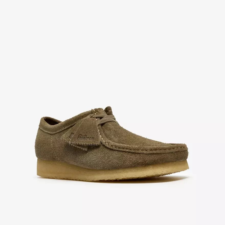 Wallabee voor heren in rookgrijs suède Wallabees Wallabee voor heren in rookgrijs suède Wallabees