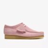 Wallabee voor heren, lichtroze suède Wallabees
