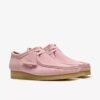 Wallabee voor heren, lichtroze suède Wallabees