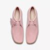 Wallabee voor heren, lichtroze suède Wallabees
