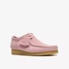 Wallabee voor heren, lichtroze suède Wallabees