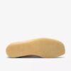 Wallabee voor heren, wit, combinatie van leer