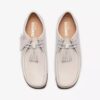 Wallabee voor heren, wit leer Wallabee voor heren, wit leer