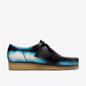 Wallabee voor heren, zwart, ‘Brush-off’ Wallabees