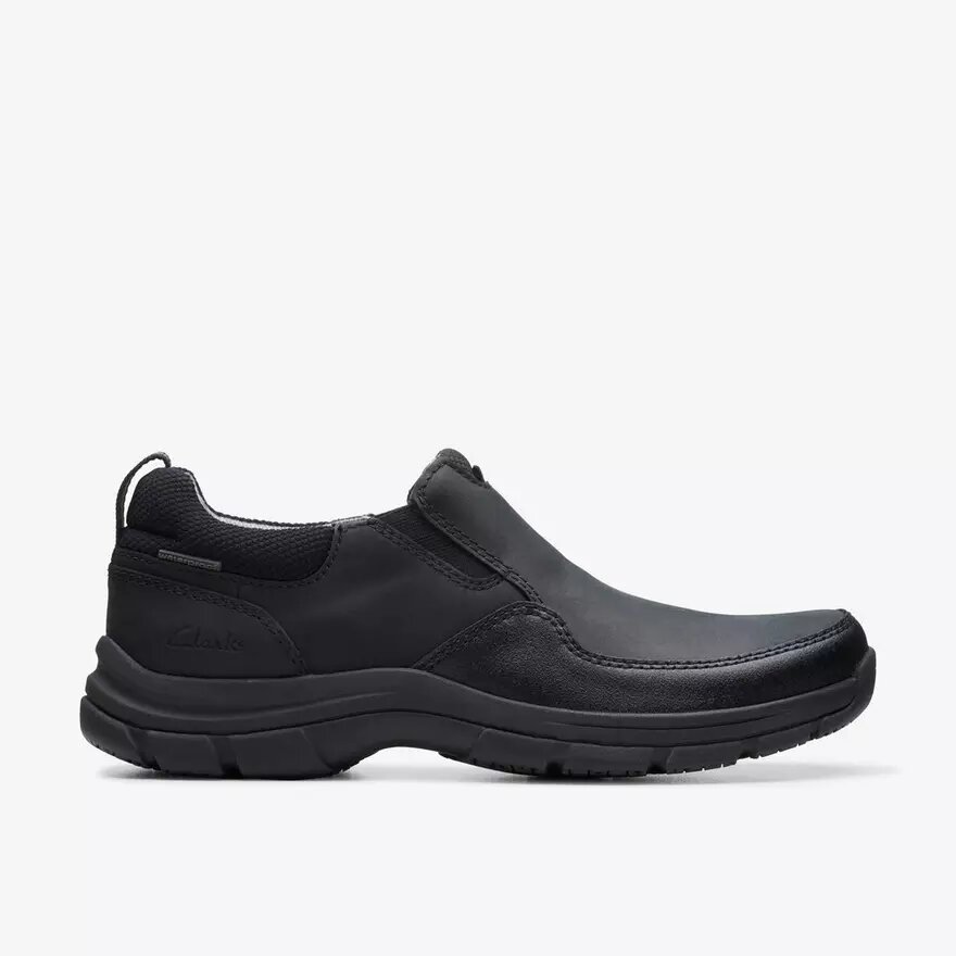 Walpath Step zwarte leren Loafers voor heren Walpath Step zwarte leren Loafers voor heren