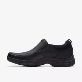 Walpath Step zwarte leren Loafers voor heren