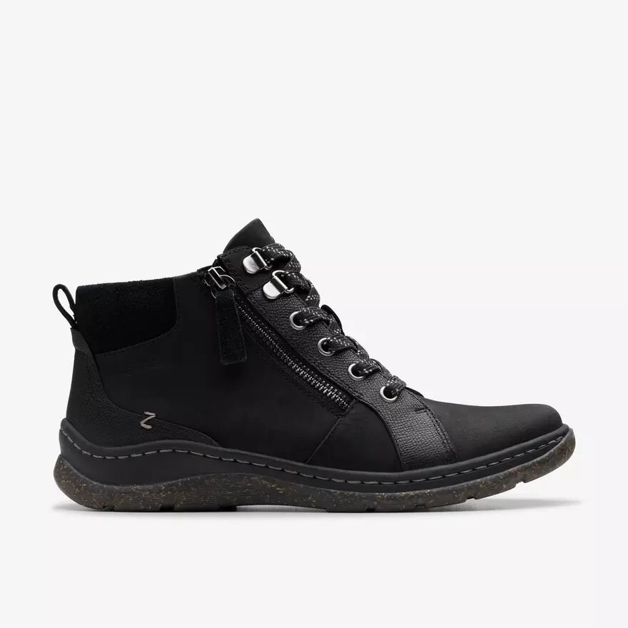 Waterdichte zwarte leren Chelsea boots voor dames van Orlene Top Waterdichte zwarte leren Chelsea boots voor dames van Orlene Top