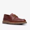 Weltridge Moc herenbootchoen van donkerbruin leer