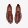 Weltridge Moc herenbootchoen van donkerbruin leer