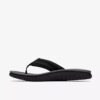 Wesley Surf zwarte leren Flip-flop voor heren Wesley Surf zwarte leren Flip-flop voor heren