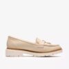 Westlynn Bella crèmekleurige leren Loafers voor dames Westlynn Bella crèmekleurige leren Loafers voor dames