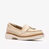 Westlynn Bella crèmekleurige leren Loafers voor dames Westlynn Bella crèmekleurige leren Loafers voor dames