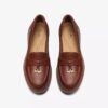 Westlynn Bella-Loafers van bruin leer voor dames