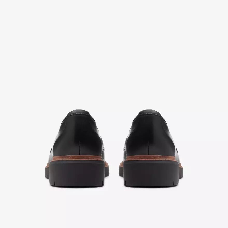 Westlynn Bella zwarte leren Loafers voor dames Westlynn Bella zwarte leren Loafers voor dames