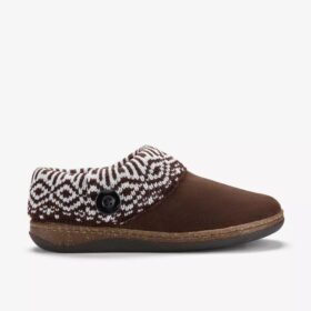 Willowdean Sweater donkerbruine Slippers voor dames