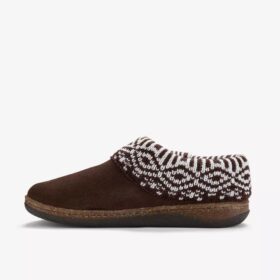 Willowdean Sweater donkerbruine Slippers voor dames