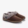Willowdean Sweater donkerbruine Slippers voor dames