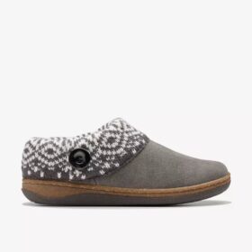 Willowdean Sweater donkergrijze Slippers voor dames