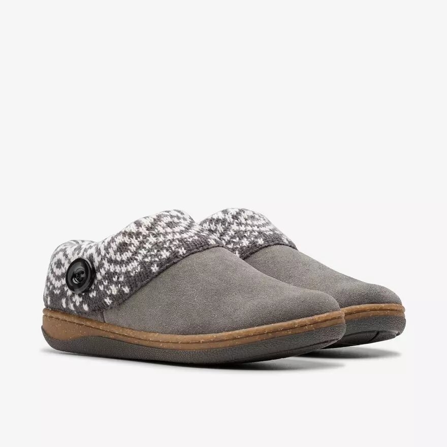 Willowdean Sweater donkergrijze Slippers voor dames Willowdean Sweater donkergrijze Slippers voor dames
