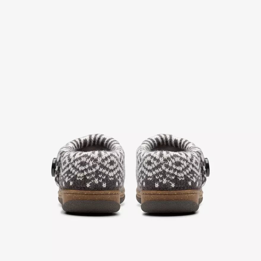 Willowdean Sweater donkergrijze Slippers voor dames Willowdean Sweater donkergrijze Slippers voor dames