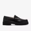 Yukoner Penny herenloafers van zwart leer Yukoner Penny herenloafers van zwart leer