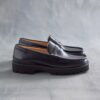 Yukoner Penny herenloafers van zwart leer Yukoner Penny herenloafers van zwart leer