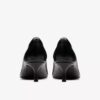 Zarey Court zwarte leren schoenen voor dames (VS) Zarey Court zwarte leren schoenen voor dames (VS)