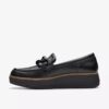 Zylah May zwarte leren Loafers voor dames Zylah May zwarte leren Loafers voor dames