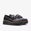 Zylah May zwarte leren Loafers voor dames Zylah May zwarte leren Loafers voor dames