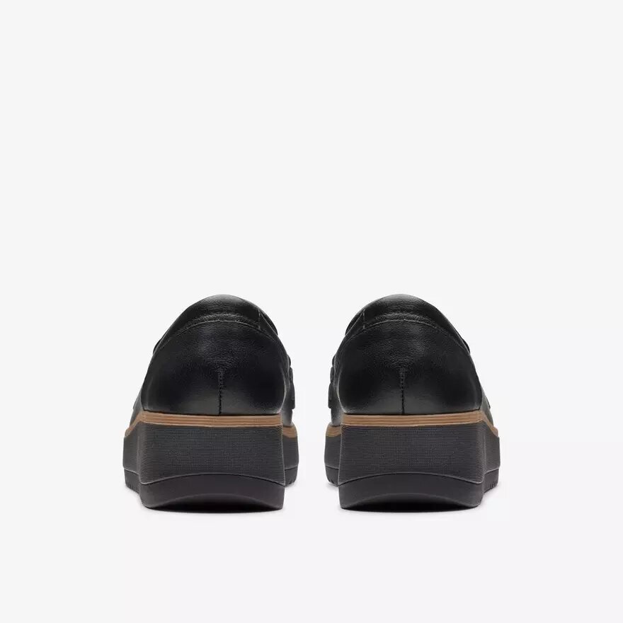 Zylah May zwarte leren Loafers voor dames Zylah May zwarte leren Loafers voor dames