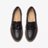 Zylah May zwarte leren Loafers voor dames Zylah May zwarte leren Loafers voor dames